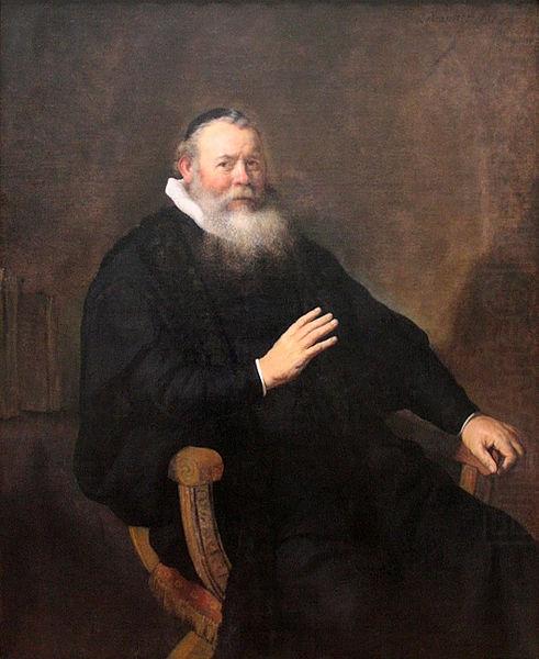 Rembrandt Peale Portrait of the Preacher Eleazar Swalmius china oil painting image